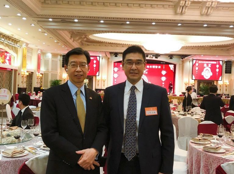 2021-February//国金亚洲董事们应邀出席澳门中华总商会马有礼会长春茗晚宴//GoldChess Asia Directors were invited to attend the 2021...