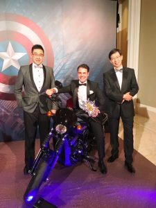 2017-December//国金亚洲顾问公司董事們出席由澳门美国商会2017超级英雄主题晚宴//GoldChess Asia President Directors attended the 201...