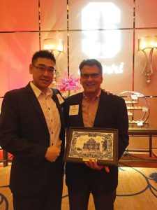 2018-September//国金亚洲董事周可祺先生参加于香港举行的斯坦福大学校友会晚宴//GoldChess Asia Director Mr. Danny Chau attended the S...