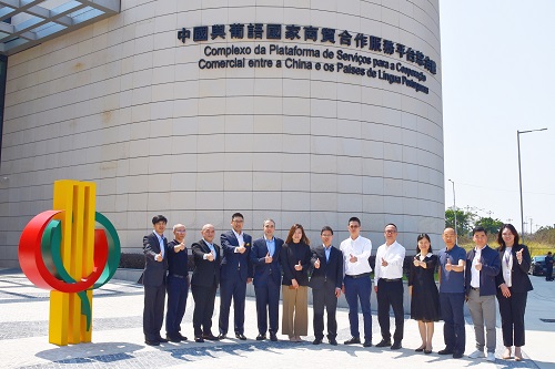 2023-Mar//国金亚洲顾问公司董事周可祺出席广东佛山市禅城区新春团拜酒会，及邀请区政府主管人员考察澳门中葡商贸合作服务平台展示馆//GoldChess Director Mr. Danny Ch...