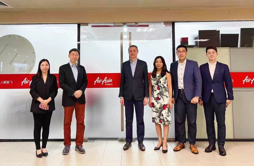 2023-Sep//国金亚洲顾问公司董事們到访亚洲航空澳门办事处//GoldChess Directors invited to visit AirAsia Macau Office