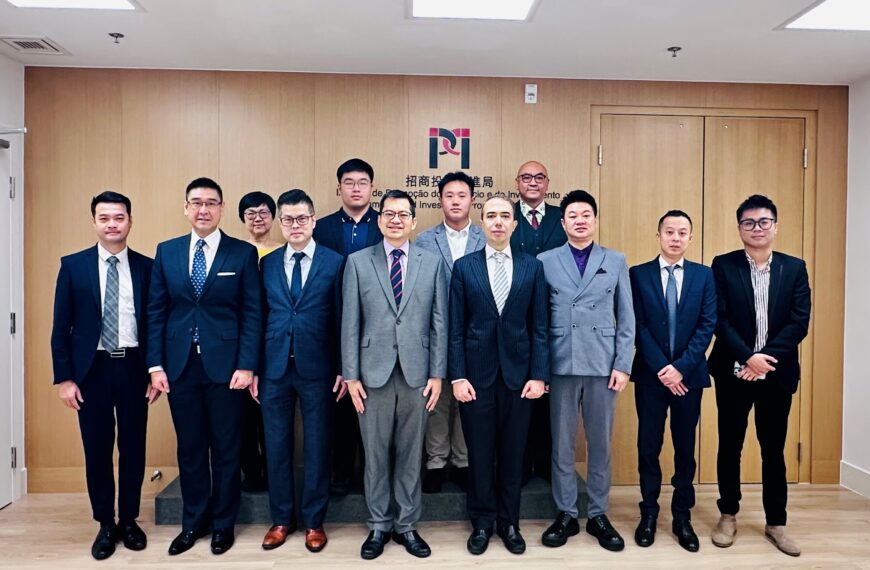 2024-July//国金亚洲顾问公司董事周可祺先生访澳门特区政府招商投资促进局//GoldChess Director Mr. Danny Chau invited Macau IPIM Comme...